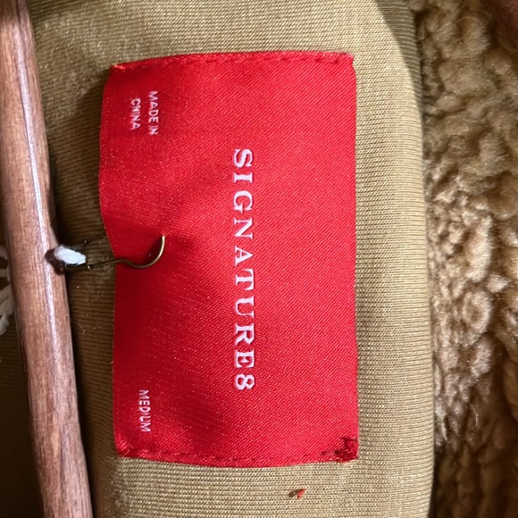 NWT Stitch and Feather Signature8 Fluffy Oversized Teddy Bear Hoodie Jacket - Picture 10 of 16